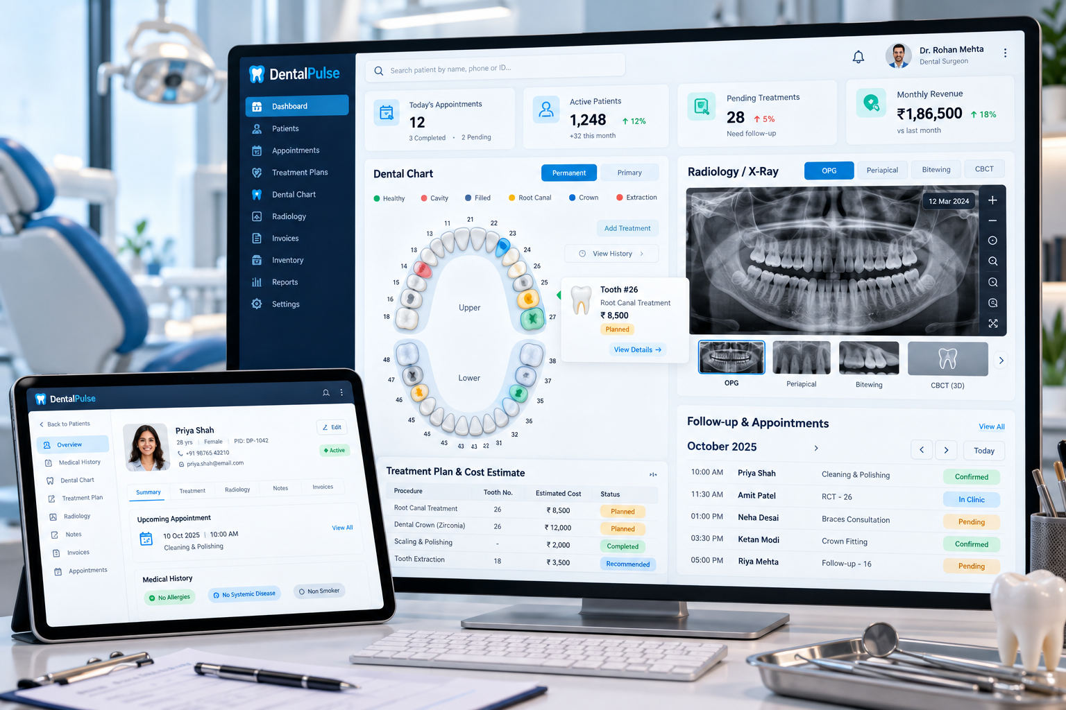 DentalPulse Dental Clinic System